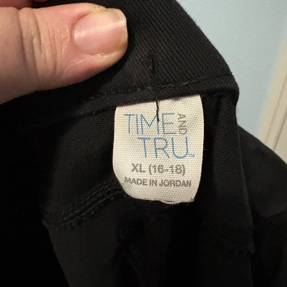 Time and Tru Black Pants - Picture 2 of 2